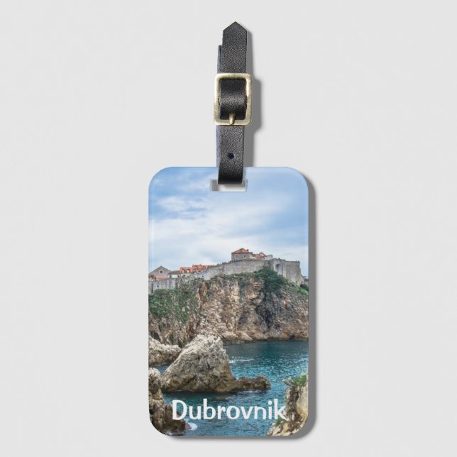 Dubrovnik-väggar Bagagebricka (Framsida vertikal)