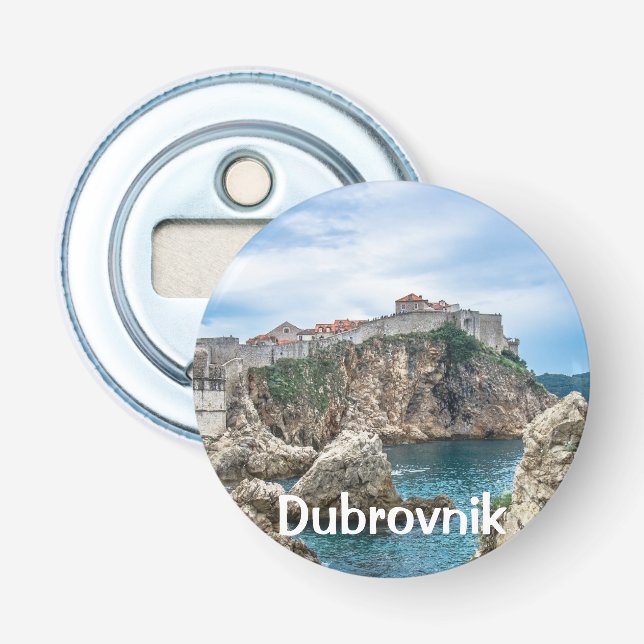 Dubrovnik-väggar Flasköppnare (Framsidan)