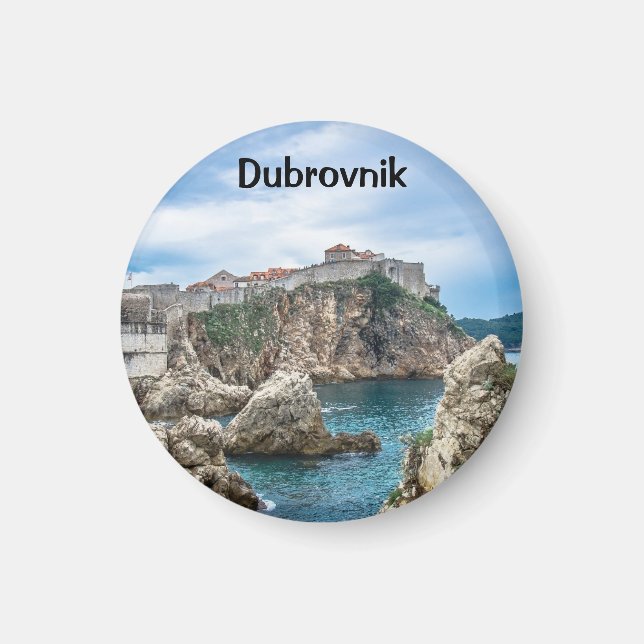 Dubrovnik-väggar Magnet (Framsidan)