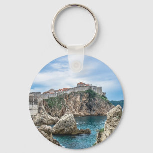 Dubrovnik-väggar Nyckelring
