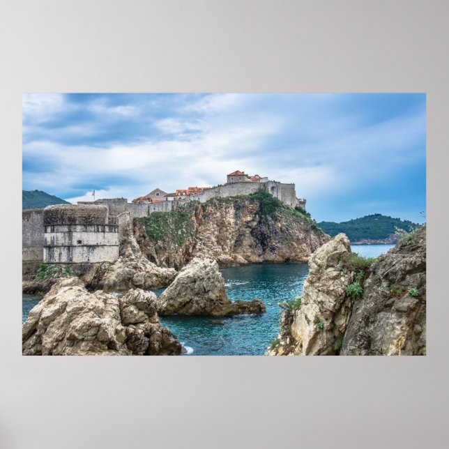 Dubrovnik-väggar Poster (Framsidan)