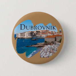 Dubrovnik: Vy över Beach och gammal stad Knapp