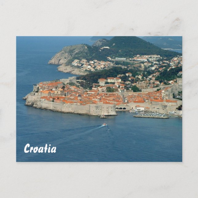 Dubrovnik Vykort (Framsida)