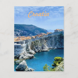 Dubrovniks gamla stad vykort