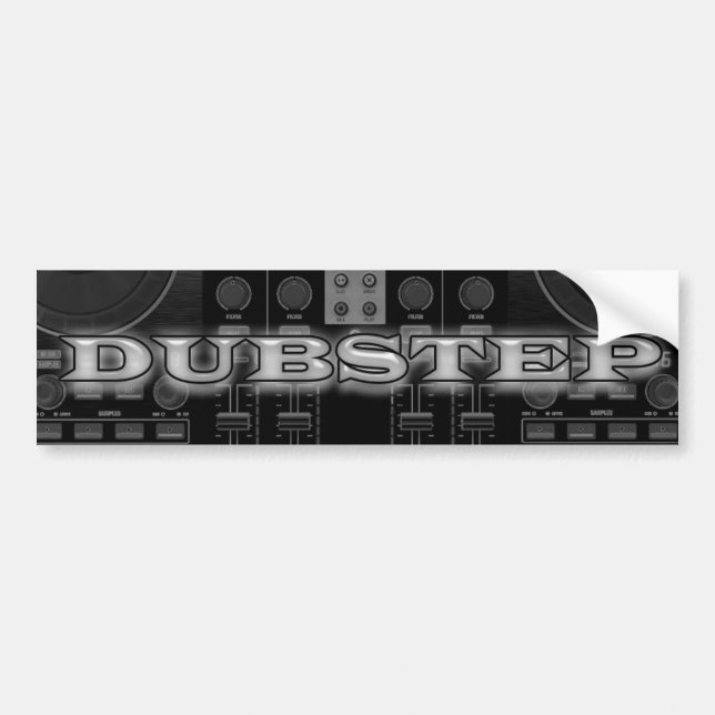 Dubstep bildekal (Framsidan)