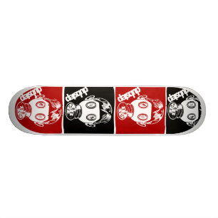 Dubstep borstade kvadranten stiger ombord skateboard bräda 20 cm