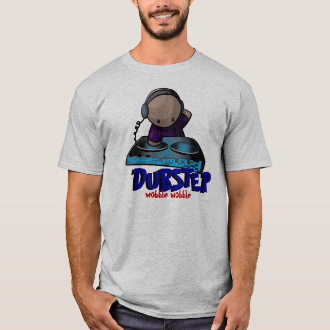 Dubstep DJ Tee Shirt (Framsida)