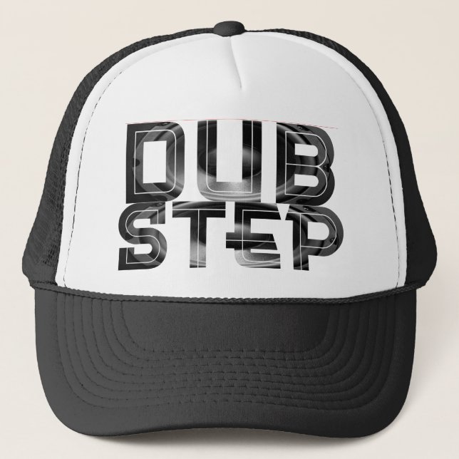 DubStep dubbel högtalarehatt Truckerkeps (Framsida)