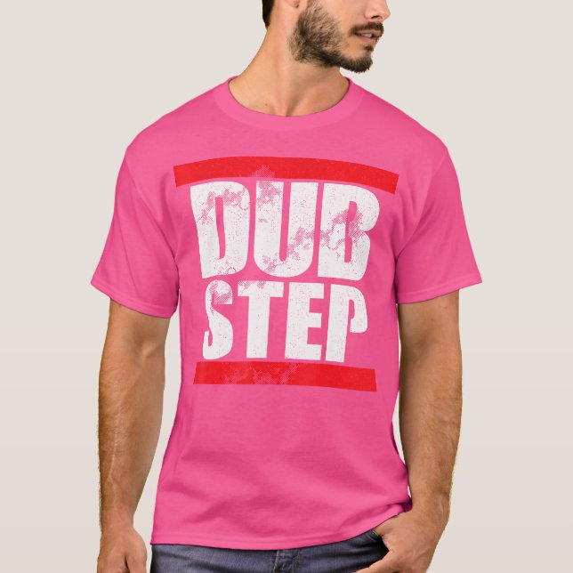 Dubstep Edm Dj Party T Shirt (Framsida)