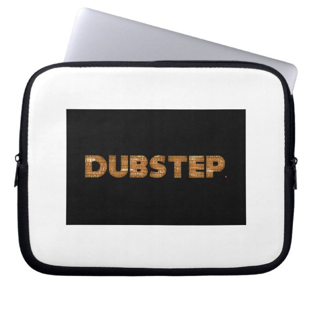 DUBSTEP-elektronik hänger lös Laptop Fodral (Framsidan)