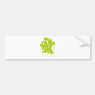 Dubstep FatCap limefrukt Bildekal