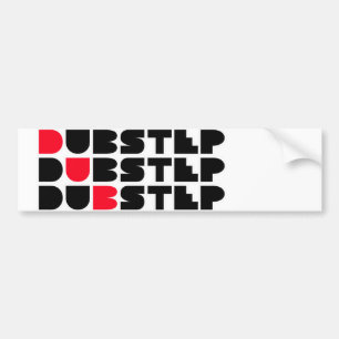 Dubstep för grabbar för Dubstep VÄGGflickor mus Bildekal
