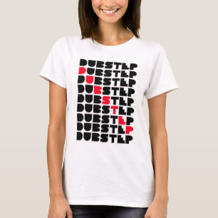 Dubstep för grabbar för Dubstep VÄGGflickor mus T Shirt