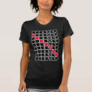 Dubstep för grabbar för Dubstep VÄGGflickor mus Tee Shirt