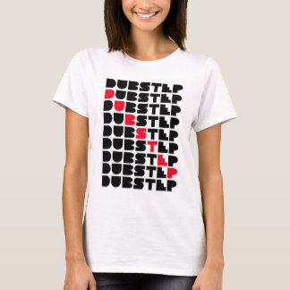 Dubstep för grabbar för Dubstep VÄGGflickor musik T Shirt