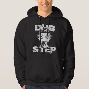 Dubstep gasmaskHoodie Sweatshirt Med Luva