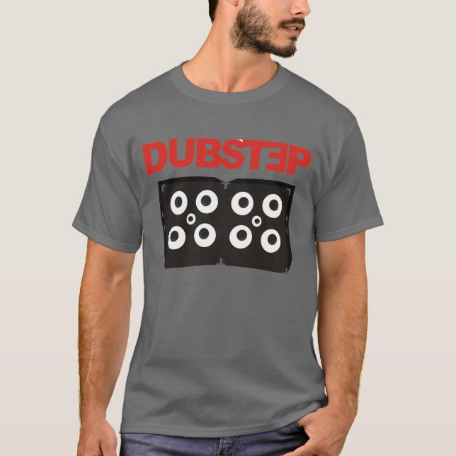 DUBSTEP-HÖGTALARE T-SHIRT (Framsida)