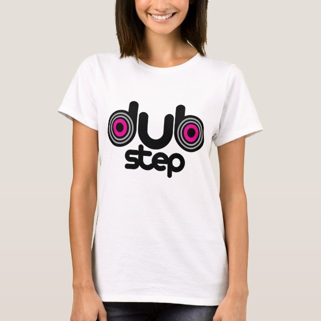 Dubstep högtalare tee shirt (Framsida)