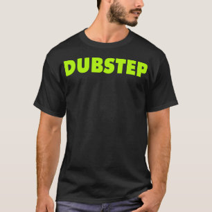 Dubstep (limefrukt) svart tee