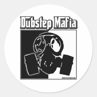 DUBSTEP Mafia Dub Step Music Dubstep-klädväxlar Runt Klistermärke