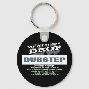 Dubstep mörk nyckelring