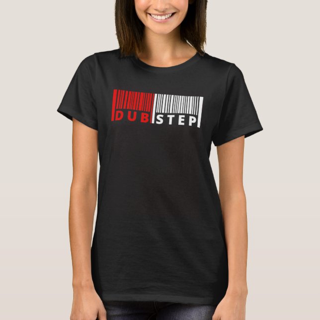 Dubstep Music DJ RIDDIM Party Techno Festival T Shirt (Framsida)