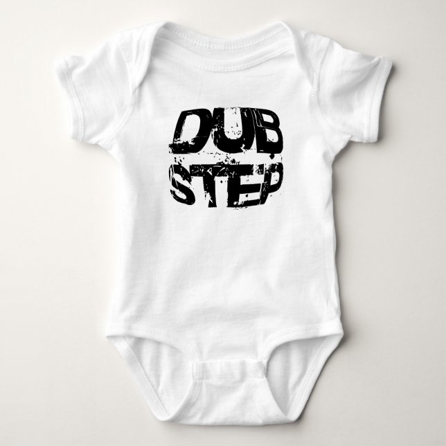 Dubstep Music Text Tee (Framsida)