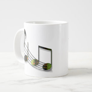 Dubstep Notes Specialty Mugg Jumbo Mugg