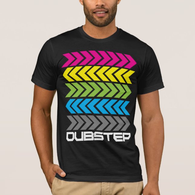 Dubstep pilt-skjorta t-shirt (Framsida)