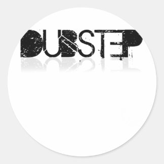 Dubstep Reflection Runt Klistermärke