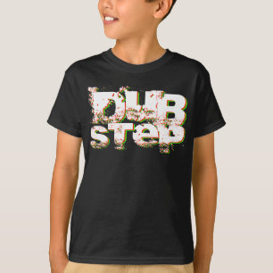 Dubstep Röd och Grön T-shirt