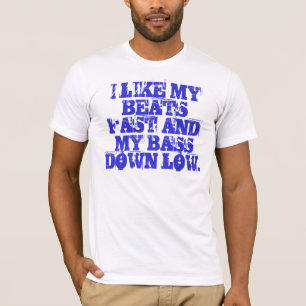 Dubstep slår den bas- skjortan tee shirt