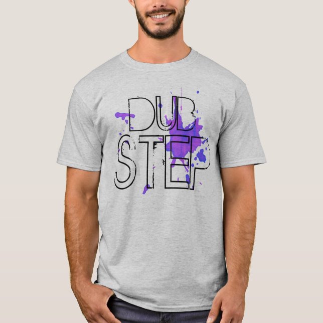 DubStep Splatter Tee (Framsida)