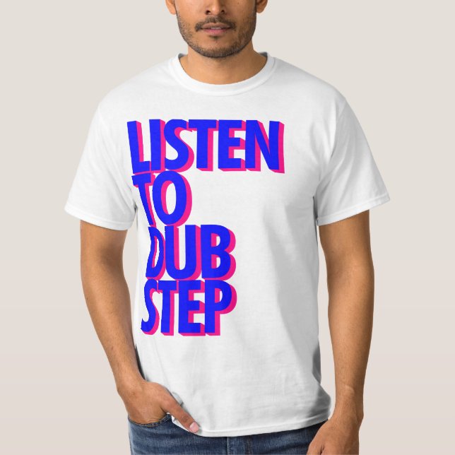 Dubstep T skjorta Tee (Framsida)