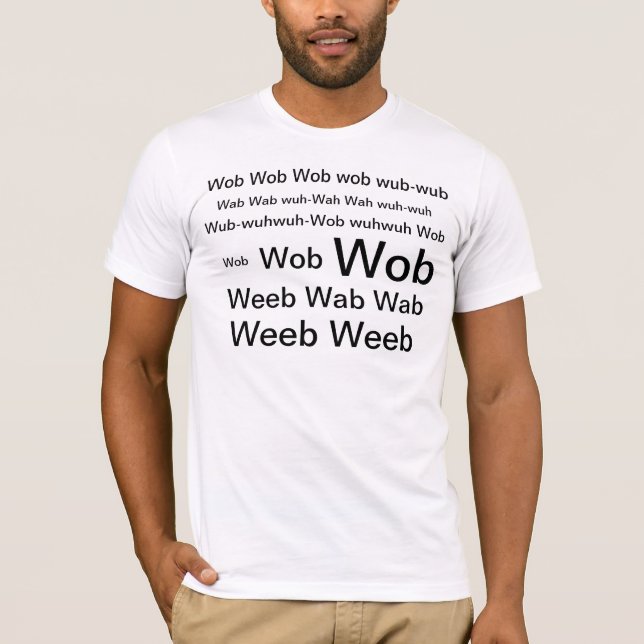 Dubstep tappar t shirt (Framsida)