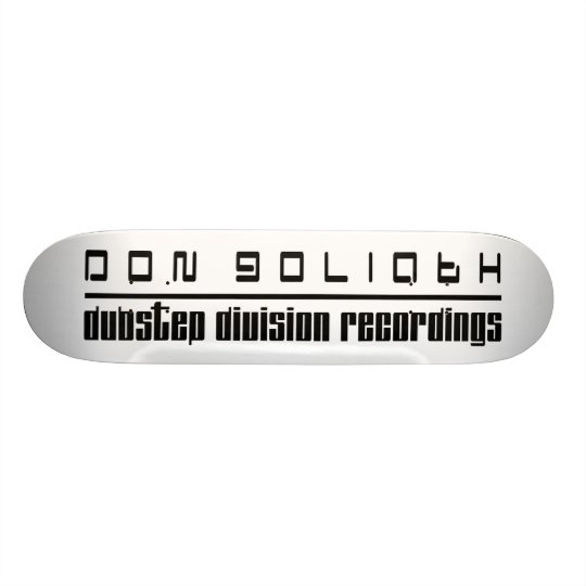 Dubstep uppdelningsinspelningar old school skateboard bräda 18 cm