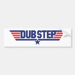 Dubstep (vingar & stjärna) bildekal