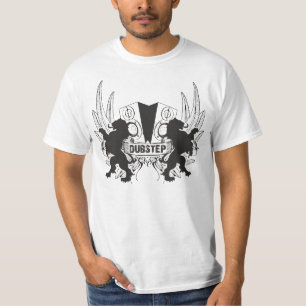 Dubstep (vit) t-shirt
