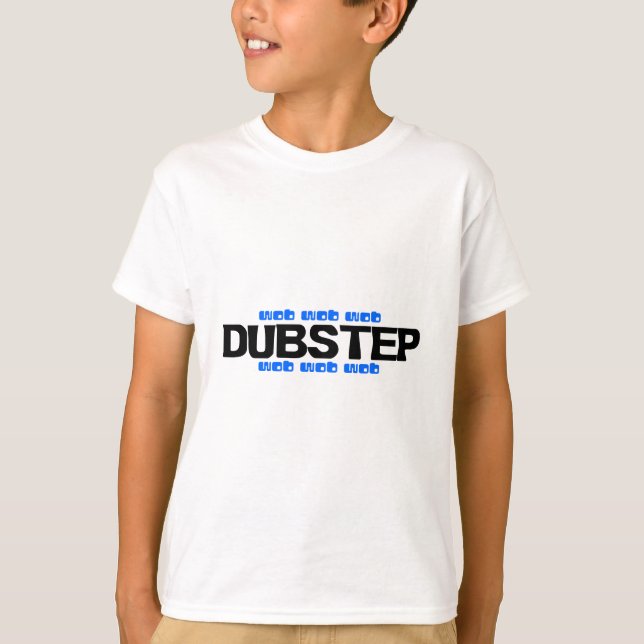 Dubstep Wob Wob blått Tröja (Framsida)