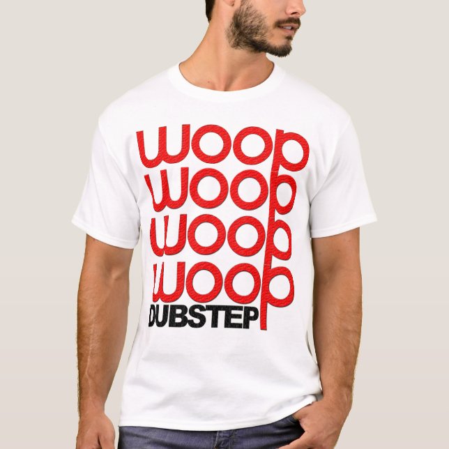 Dubstep Woop t-shirt (NY) (Framsida)