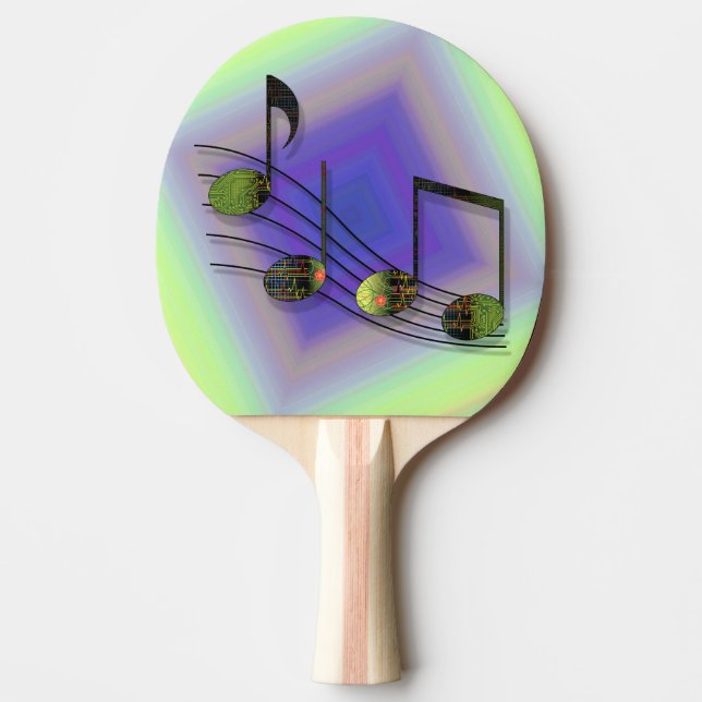 Dubstepnoter Pingisracket (Framsidan)