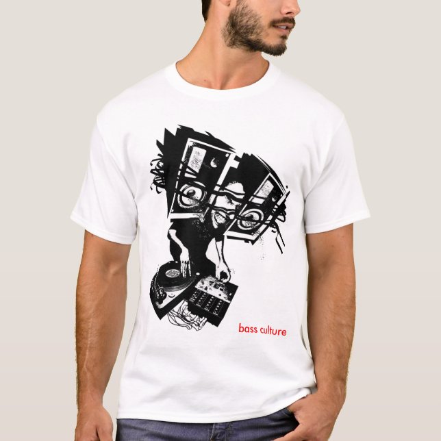dubstept-skjorta m19 (i lak-'ech!) t-shirt (Framsida)