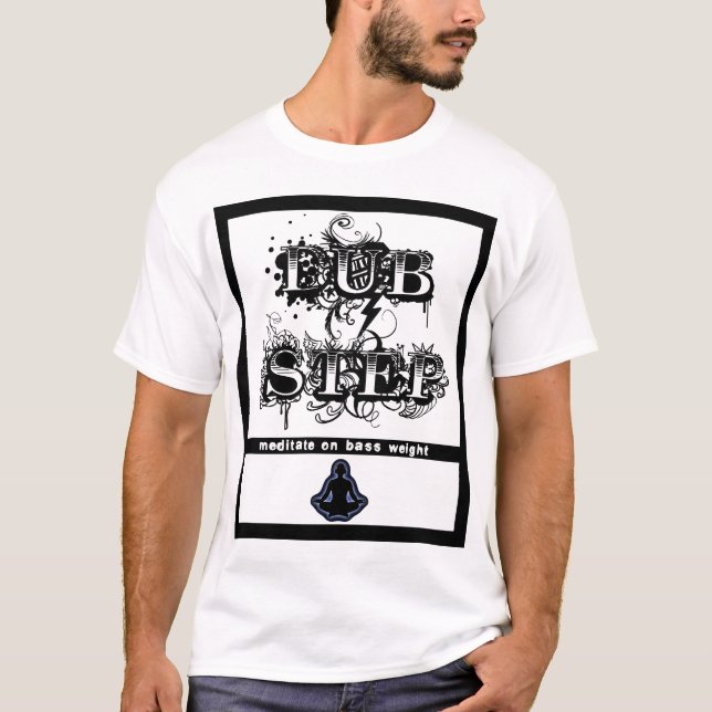 dubstept-skjorta m7 (i lak-'ech!) t-shirt (Framsida)