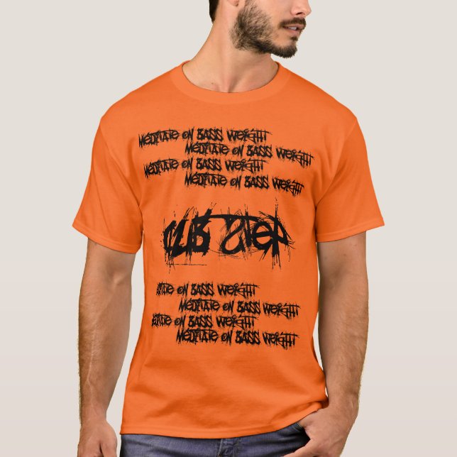 dubstept-skjorta m9 (i lak-'ech!) tee shirt (Framsida)
