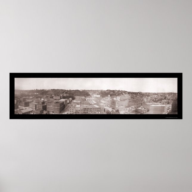 Dubuque, IA Photo 1907 Poster (Framsidan)