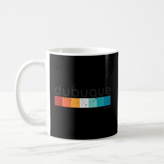 Dubuque Iowa Kaffemugg (Vänster)
