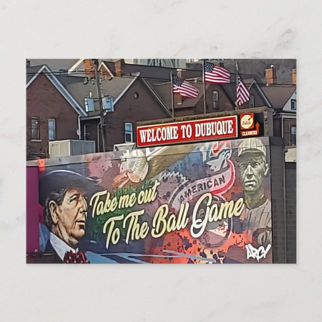 Dubuque, Iowa Photography Souvenir Keepsaké Vykort (Framsida)