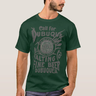 Dubuque Malting Cox27s Bra Beer Dubuque Iowa T Shirt