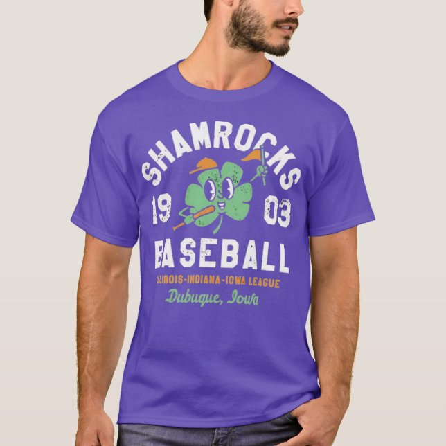 Dubuque Shamrocks - Iowa T Shirt (Framsida)