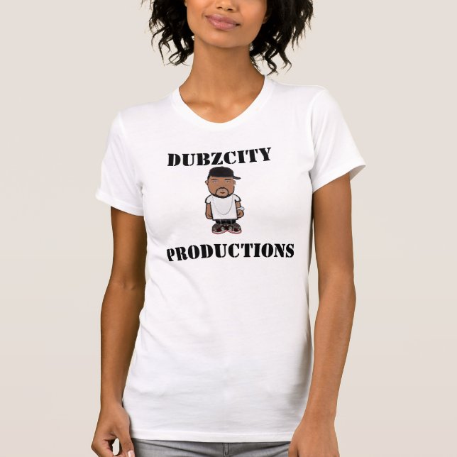 Dubzcity dam tshirt tee shirt (Framsida)